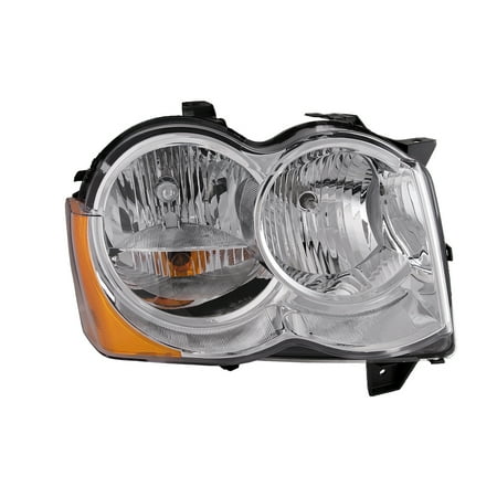 Jeep Grand Cherokee Corner Light - 2008-2010 Jeep Grand Cherokee New Passenger Side Headlight CH2519131