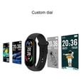 thumbnail image 4 of stanreset Bracelet Intelligent Léger Bracelet de Sport Entraînement Physique USB Montres Intelligentes Rouge 3Ensemble, 4 of 6
