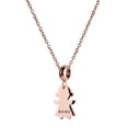 thumbnail image 4 of Charm para Pulsera LuckyLy, Dije de Niña, Acero Inoxidable y Zirconia Cúbica, Modelo Abby rosa UNITALLA, 4 of 8