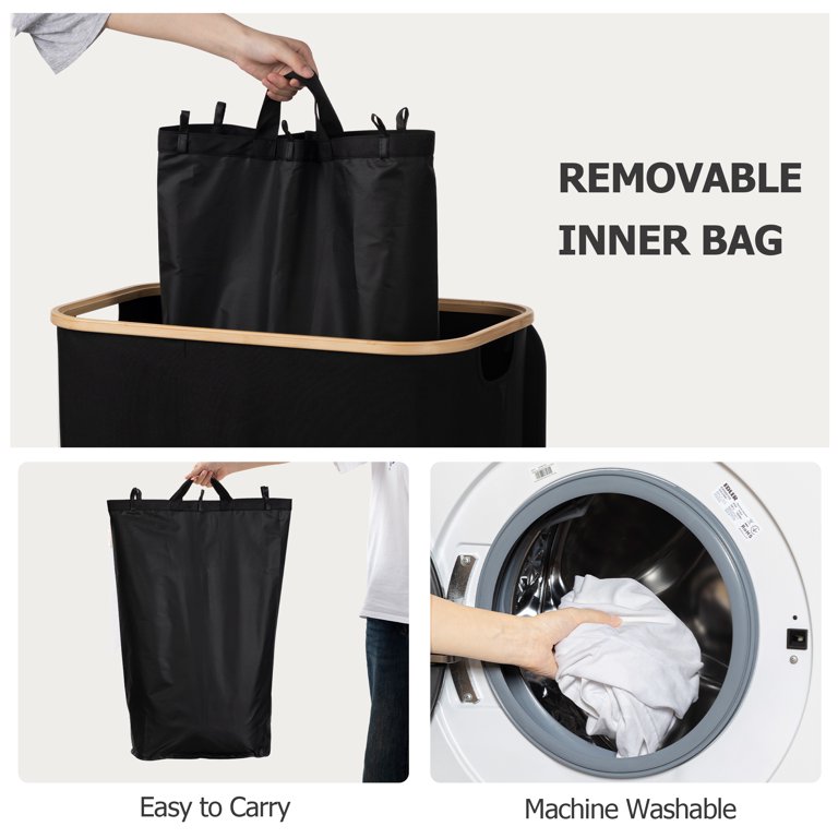 Lifewit 160L Extra Large Laundry Hamper With Lid, Laundry