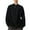 Black, variant on YFNNUP Mens Henley Sweatshirt Long Sleeve Quarter Button Tshirt Big and Tall Casual Knit Pullover Sweatshirts