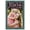 Gustav Blue, variant on 10x14 Frame Black Real Wood Picture Frame Width 1.25 inches | Interior Frame Depth 0.5 inches |
