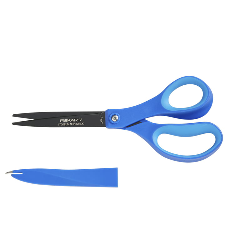 1pcs Scissors, All-Purpose Titanium Non-Stick Scissor, Comfort Grip Sharp  Nonstick Scissors For Office School Home General Use Art Craft Classroom  DIY Supplies Cutting Tape