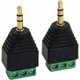 thumbnail image 3 of 3,5-mm-Klinkenstecker auf Schraubklemmenblock-Adapter, 3-poliger lötfreier Reparaturadapter für Aux-Kabel, Stereooverkabelung und IR-Verlängerungskabel, 3,5-mm-TRS-Stereo-Klinkenstecker, 2 S TUNC Sencillez, 3 of 5