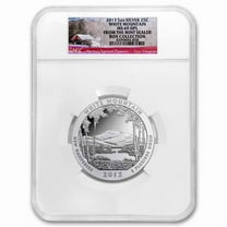 2013 5 oz Silver ATB White Mountain MS-69 DPL NGC