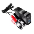 thumbnail image 3 of DC Converter with Battery Clip 12V 24V to 5V USB Step Down Converter Multi-Port, 3 of 7