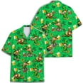 thumbnail image 2 of Patricks Day Hawaiian Shirts for Men, Leprechaun Hawaiian Shirt, St. Patrick's Day Hawaiian Shirt for Men, Irish Hawaiian Shirt, 2 of 7