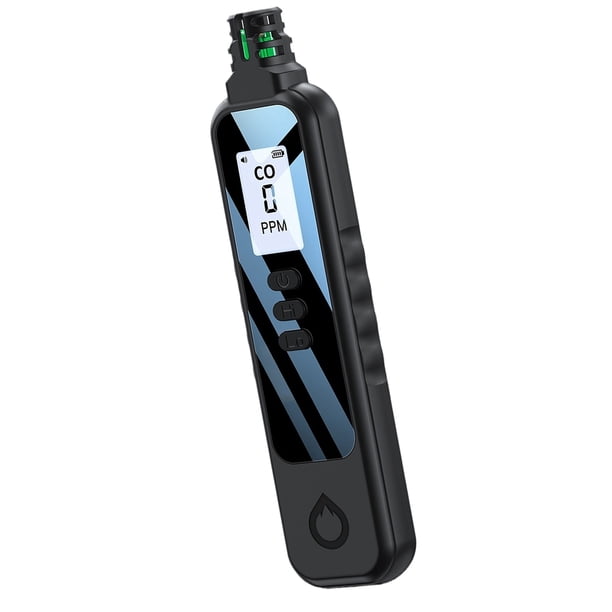 Detector De Gas Portátil Con Alarma De Gas, LCD De Alta Sensibilidad Retroiluminado, Detecta 0-999PPM Para Acampar Al Aire Libre