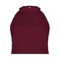 thumbnail image 1 of Hauts pour Femmes Aguichant à Encolure Ronde Ajourée, Camisole Sans Manches de Couleur Unie, 1 of 7