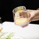 thumbnail image 4 of Juego de 6 vasos de whisky inclinados, vaso de whisky de 300 ml, aspecto moderno, para hombres, mujeres, papá, marido, amigos, cristalería para bourbon/ron/vaso de bar, 4 of 5