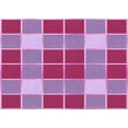 thumbnail image 1 of Ahgly Company Machine Washable Indoor Rectangle Transitional Pink Lemonade Pink Area Rugs, 7' x 9', 1 of 7