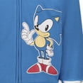 thumbnail image 5 of SEGA Sonic The Hedgehog Big Boys Fleece Zip Up Hoodie Toddler to Big Kid, 5 of 5