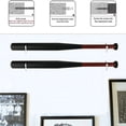 thumbnail image 4 of Sonducket 2 pares de estantes para bate de béisbol, soporte de exhibición práctico multifuncional de primera calidad, soporte de pared ligero Béisbol Transparente, 4 of 6