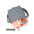 thumbnail image 5 of PULLIMORE Waterproof Nylon Crossboby Bags for Women Casual Zipper Shoulder Purse Messenger Bag Handbag (Gray), 5 of 9
