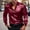 Button shirts for men long sleeve-Wine, variant on Mens Shirts Men's Mens Dress Shirts Dancing Party Clubwear Vintage Hipster Nightclub Bright Shirt Casual Long Sleeve Turndown Collar Sparkly Disco Sequin Tops Beige L