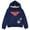 Navy, variant on DC Comics Wonder Woman Cosplay Hoodie for Little and Big Girls Sizes XS-XL