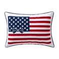 thumbnail image 2 of Funda de Cojín Patriótica con Diseño de Lazo y Bandera – Funda de Almohada Lumbar Decorativa para El Día de La Independencia, Decoración Del Hogar y Uso Festivo En Interiores y Exteriores., 2 of 6