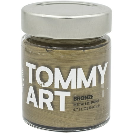 UPC: 8034143043428 | Tommy Art Metallic Chalk Paint 140ml-Bronze