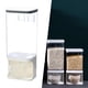 thumbnail image 3 of Contenedor de cereales para granos, dispensador de alimentos secos, organizador de cocina, montado en la pared 1500 ml, 3 of 7