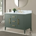 thumbnail image 2 of Vanity Art 48" Single Sink Bathroom Vanity Cabinet with Engineered Marble Countertop, 2 of 12