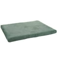 thumbnail image 2 of Dog Bed with Removable Cover - 44x35 Orthopedic Pet Bed with 3-Inch Egg Crate Style Padding and Microsuede - Large Crate Bed by PETMAKER (Green), 2 of 2