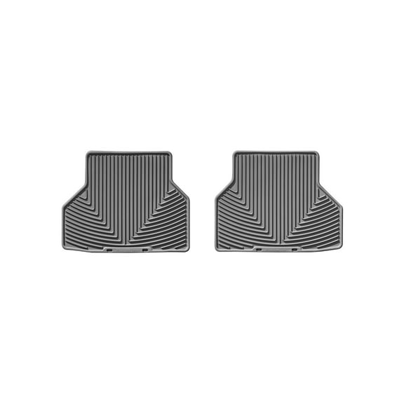 WeatherTech All-Weather Floor Mats compatible with BMW 545i, 528i, M5 (E60), 530i, 550i, 525i - 2nd Row, Grey