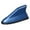 Blue, variant on erfcxs Universal Car Roof Shark Fins Aerial Antenna Toppers Auto Fm Antenna Signal Decorative For Car SUV Truck Van Super Functional With Adhesive Tape Base