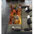 thumbnail image 1 of ABPHQTO Composed Virtual Stained Glass Fragments Runner Rug 4 x 12ft Long Area Rug Carpet for Hallway Kitchen Bedroom Living Room Laundry Patio Entryway Front Porch Mat, 1 of 6