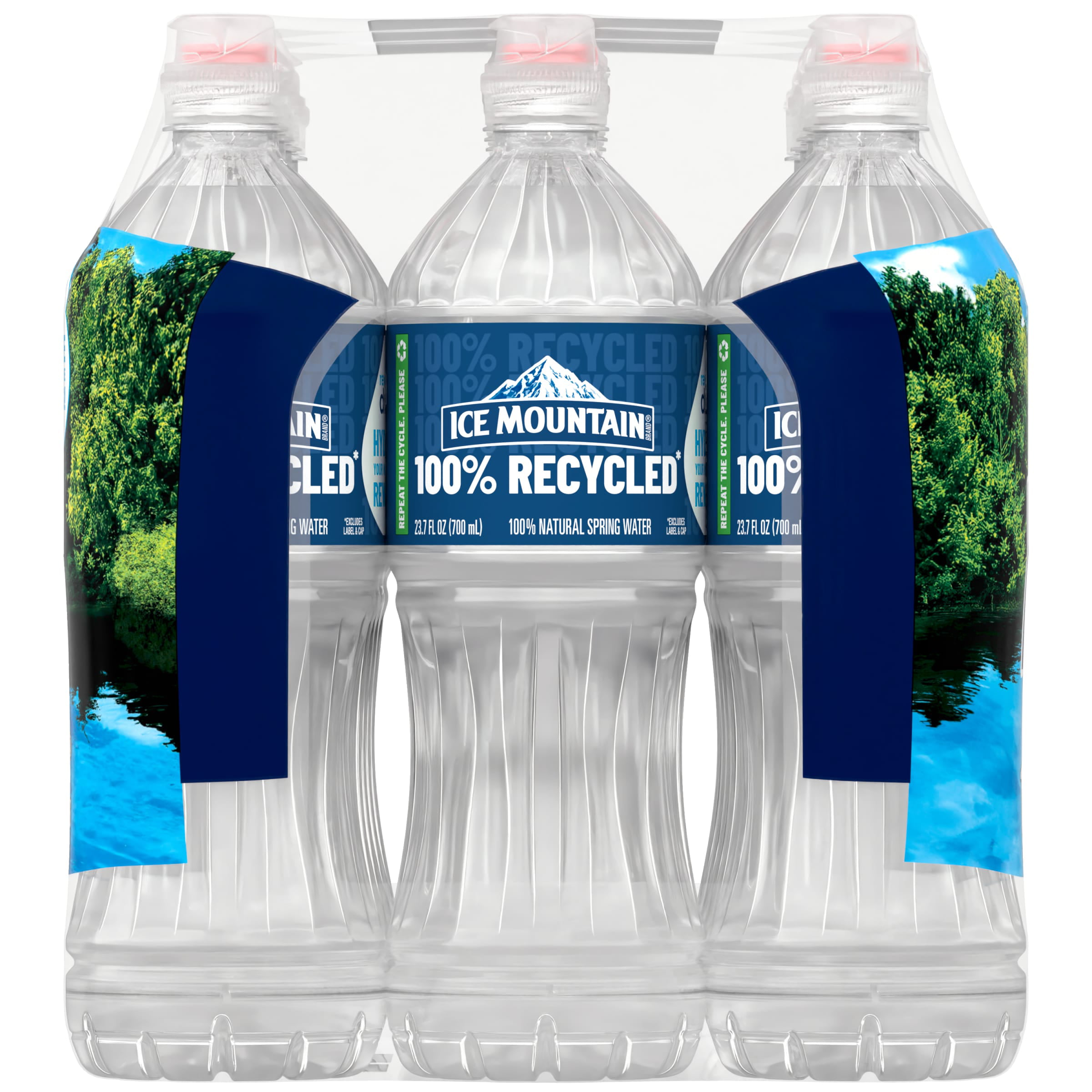 Ice Mountain® Spring Water, 8 oz 12-Pack