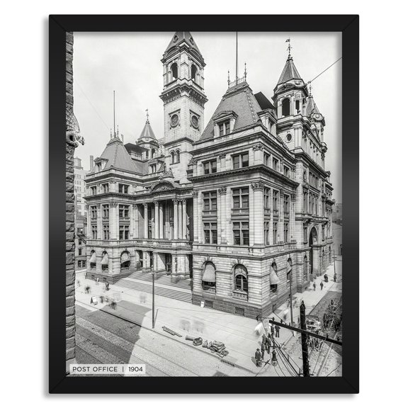 Second Story Collection, Pittsburgh 16x20 Straight Fit Framed Canvas