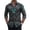 Green#1, variant on Mens Shirts Gothic Print Long Sleeve Button Down Top Halloween Vintage Casual Loose Fit Comfortable Trendy T-Shirts For Halloween Party Festival