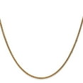 thumbnail image 2 of 14K Yellow Gold Spiga Wheat Chain Necklace 20 inch 1.7 mm Diamond-cut with Lobster Clasp, 2 of 4