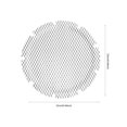 thumbnail image 2 of Estufa de acampar estufa de arder de acero inoxidable Malla de malla accesorio de barbacoa (plata) HOMEMAXS 10465595-MX, 2 of 6