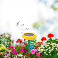 thumbnail image 3 of 1pc Lotus Shaped Waterproof Speaker Solar Powered Speaker Buddha Songs Player, 3 of 4