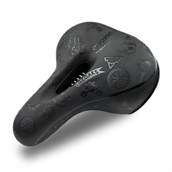 HUGEOAKS  Comfort Bike Seat for Women and Men,  Bicycle Seat , Bicycle Saddle