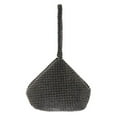 thumbnail image 3 of Upgrade Large Size Women Triangle Full  Rhinestones Crystal Evening Clutch Bag Party Prom Wedding Purse 7.9inch X 2.6inch X 11.8inch, 3 of 9