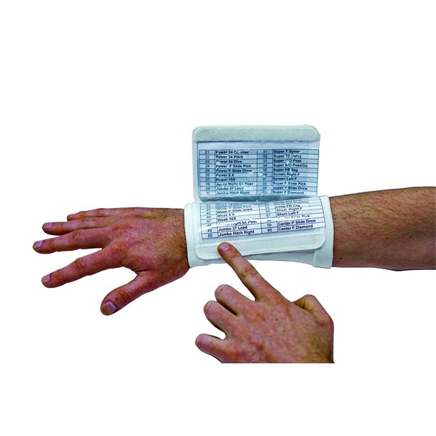 Franklin Quarterback Football Wristband (Assorted Colors)