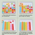 thumbnail image 4 of Color Sorting Toy, Portable Sensory Game, Interactive Educational Board Game for Kids, Promotes Logical Thinking, Collaboration Skills, Quality Polypropylene Material, Party Essential, Learning Tool, 4 of 8