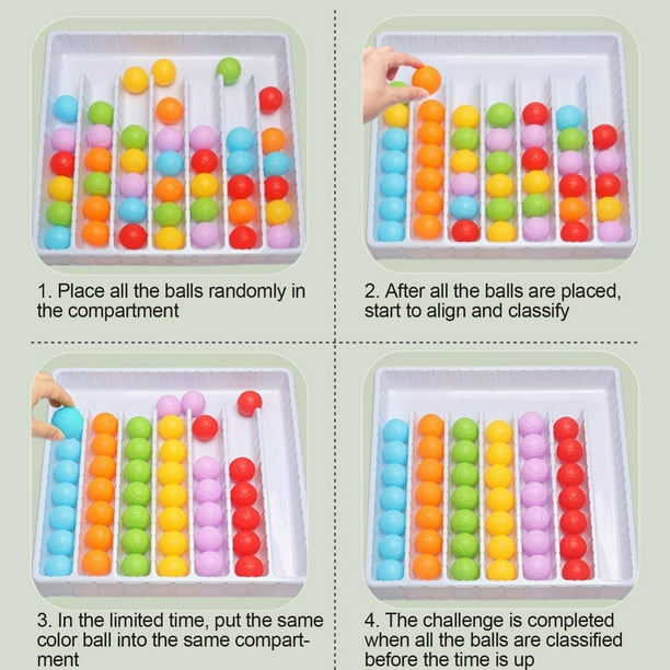 Juego De Clasificación De Colores Con Botellas – Juguete Educativo De Memoria Para Niños Y Adultos, Ideal Para Interior, Exterior, Aula Y Jardín