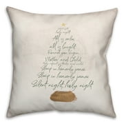 Creative Products White Memories are Made 18x18 Indoor / Outdoor Pillow
