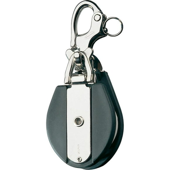 Ronstan Snatch Block Acetal Sheave - Single - 12mm (1-2") Max. Rope Diameter
