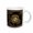 White, variant on 3drose, Beautiful Steampunk Hearts Clock and Gears, 11oz Mug