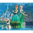thumbnail image 5 of LaModaHome Non-Slip Rug Frozen Thematic Rug: Elsa Washable Mat Child Stain Resistant Living Room Kitchen Carpet - Size: 2X3,3ft(60X100cm), 5 of 5