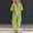 Light Green, variant on longantii Two Piece Outfits for Women Ruffle Design Sleeveless V-Neck Tees Trendy Flowy Wide Leg Drawstring Trousers Modern Fit Sweatsuits with Multi-Pocket Pink XL