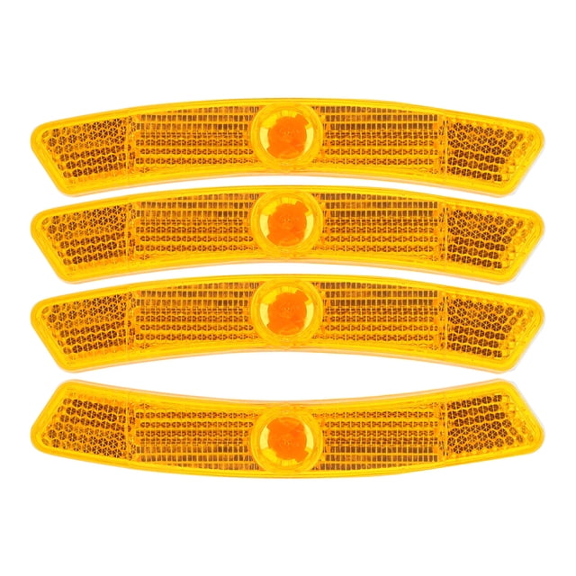 KAKOWELY Réflecteurs de Vélo 4 Pcs Réflecteurs de Rayons de Vélo Réflecteurs de Rayons de Vélo Réflecteur de Rayons de Vélo Réflecteur de Rayons de Vélo pour Roues Réflecteurs de Rayons