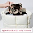 thumbnail image 6 of Koala Velvet Portable Decorative Box with Removable Compartment - Storage Box, Display Case, and Earring Holder - Ideal Gift, 6 of 7