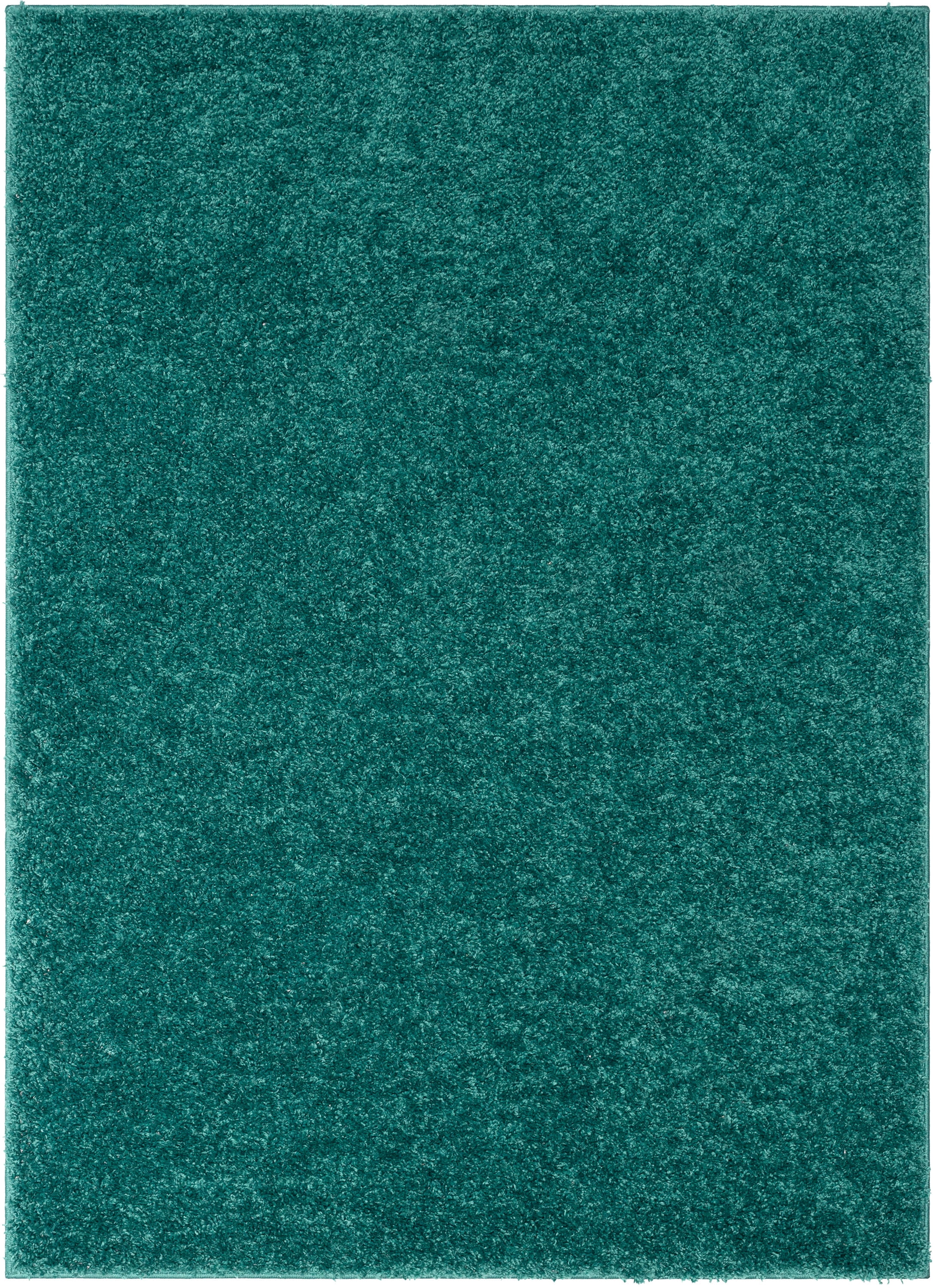 Well Woven Elle Basics Emerson Modern Textured Solid Green 6'7" x 9'6" Area Rug