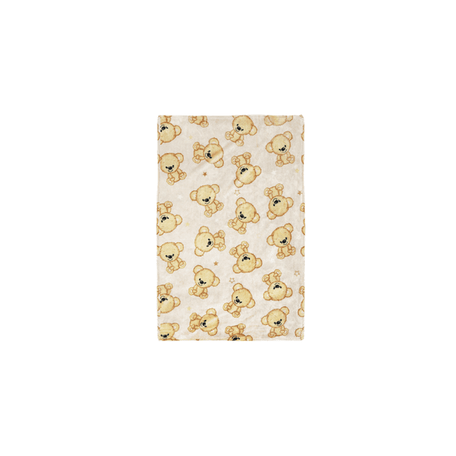 Cobertor ligero CHIQUI MUNDO Viajero Teddy bear ultrasuave