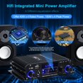 thumbnail image 2 of Amplificador de audio estéreo HiFi Bluetooth 5.0 S-288 4.0CH 160W, 2 of 7