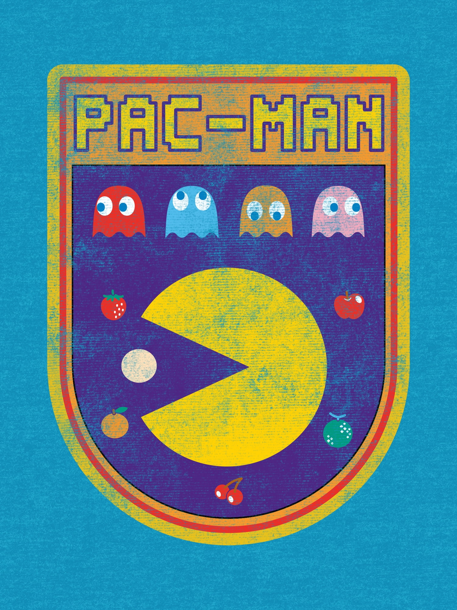 Pac-Man Boys Short Sleeve T-Shirt , Sizes 4-18